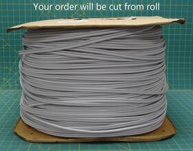 E10118wn5020 Ultrafab Inc White Weatherstrip 0.25 Inch Dia. Window Kerf By The Foot