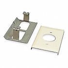 V3027ae Legrand Steel Single Receptacle Cover Ivory 786776105391