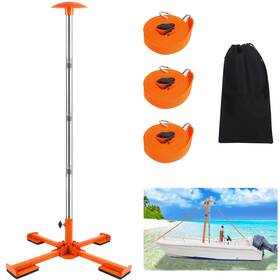Veithi B0cj2ddwb6 Boat Cover Support Poles 16-59 Inch Stainless Steel Heavy Duty Telescoping