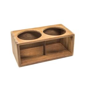 B00dh3zkmk Whitecap Teak 2 Insulated Drink Rack For Boats Rvs Outdoor - Durable