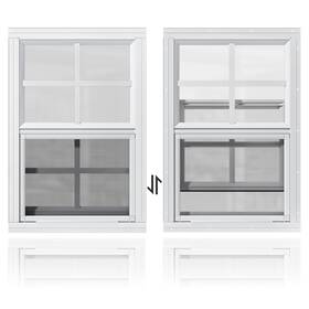 B0dg2kw7l7 Wrisin 2 Pack Shed Windows 12 Inch W X 18 H Flush Mount White Household Fo