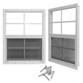 B0d91vlxg5 Yuzzy 24x36 Shed Windows Tempered Glass Screen 2 Pack Small Sliding For Sheds