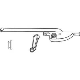36-119b Zoro Select Window Operator Hand Casement 12-1/2 Inch L