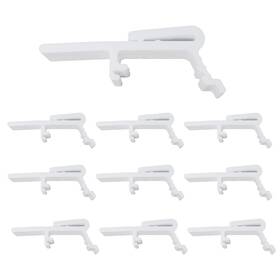 B09nr7ff2q Zzlzx 8pcs Vertical Blind Dust Cover Valance Clip Holder Bracket Curtai