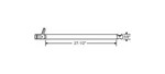 Brixwell Balance For Wood Windows, 27-1/2" Tube, Plastic, White. Fixed Price $21.90.
