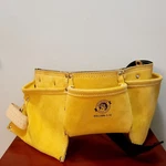 Rooster 3 Pocket 1 Loop Suede Tool Belt REI-499-5-W. Fixed Price $24.50.
