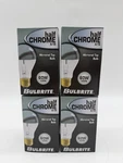 Bulbrite 60A19HG Half Chrome Mirrored Top Light Bulbs 60W E26 Pack Of 4. Fixed Price $20.40.