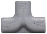 Crouse-hinds ET328, 1" X 3/4", Iron, Rigid Service Entrance Tee, 1PC. Fixed Price $8.21.