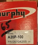 Murphy Oil Pressure Gauge A20P-100. Fixed Price $100.00.