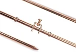 4FT Copper Grounding Rod 3/8 Inches Dia With Pre-installed Clamp. Fixed Price $22.97.