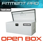 Tradesman Steel Job Site Box Chest Light Duty Truck Tool 42.75" White 88048. Fixed Price $367.00.