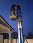 Up Right One Person Vertical UL-31, Lift, Man Electric. Fixed Price $3995.00.