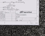 Ingersoll-rand Compactor DD-34HF Hydraulic Schematic Manual Diagram. Fixed Price $99.16.