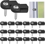 20 Pack Window Screen Clips With Screws, Pl 7906 Flush Holder. Fixed Price $20.93.