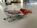 Garden Of Glass Bluebirds Joyful Visit Ashton Drake Ornaments. Fixed Price $29.00.
