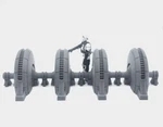 Star Wars Hoth Shield Generators Diorama 1:18 Scale For 4 Inch Figure. Fixed Price $49.99.