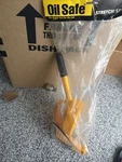 Oil Safe 100309 Stretch Spout Lid, W/0.5 In Outlet, Yellow. Fixed Price $45.00.