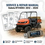 Kubota RTV400CI 2012 2013 2014 2015 2016 Service Repair Workshop Manual On Usb. Fixed Price $23.99.