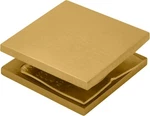 Crl SCU4SB Satin Brass Square Style Hole-in-glass Fixed Panel U-clamp. Fixed Price $19.99.