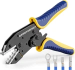 Crimping For Non-insulated Terminal,awg 22-8 Ratchet Crimper Tool,wire. Fixed Price $33.95.