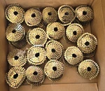 Grip Rite Coil Roofing Nails 1-1/4" X .120 Smooth Galvanized Steel Lot 5. Fixed Price $140.00.