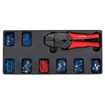 Sealey Tool Tray With Ratchet Crimper & Asstd Insulated Terminals. Fixed Price $113.98.