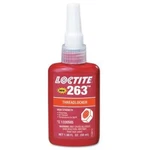 Loctite 263 High Strength Red Threadlockers, 50 Ml, 1 In. Fixed Price $26.38.