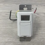 Westek TMDW30 Hardwire Indoor Digital Wall Switch Timer White Program Lights. Fixed Price $16.97.