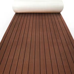 Kxkzren Boat Flooring Eva Foam Decking Sheet Faux Teak Marine Mat Non-slip. Fixed Price $71.79.