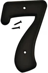 Hy-ko 6 In. Black Plastic Number 7 Mounting Screws 1 Pc.. Fixed Price $12.12.