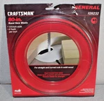 Craftsman Usa Wood Cutting Blade 80" 1/4" Steel 9-26232. Fixed Price $19.99.