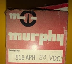 Fw Murphy 518APH-24 Tattletale Magnetic Switch 25700151 Vdc 518APH24 24VOLT. Fixed Price $45.99.
