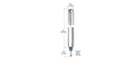 Crl FH2330 23" Tubular Spiral Tilt Window Balance - Blue Bushing. Fixed Price $19.78.