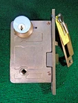 All Brass Sargent #7705 1/2 Entry Mortise Lock W/keys - Restored! Nice (43034). Fixed Price $215.00.