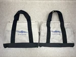 Lot Of Estex 2114-12 #8 Canvas Duck Tool Bag With Nylon Straps Black & Blue. Fixed Price $55.00.