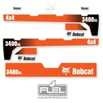 Bobcat 3400XL Utility Vehicle Full Replacement Vinyl Decal Set 2015-2019 Utv. Fixed Price $139.77.