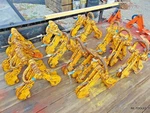 (1) Girder Beam Flange 10 Ton Superclamp S4A - 18" Jaw 22400 Wll. Fixed Price $525.00.