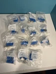 Swagelok 304-S3T-PP-12T, Twin Bolted Plastic Clamp Tube Support Kit, Lot Of 75. Fixed Price $74.99.