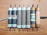 (7-PCS) 100-AMP Fuses Buss, Reliant, Shawmut FRS-R-100 TRS-100-R Ecsr (FUSE1. Fixed Price $35.00.