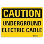 Lyle U4-1745-RA 14X10 Safety Sign, Underground Cable, In. H. Fixed Price $12.65.