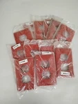 (12) Hubbell NP8R Red Plastic Duplex Outlet Cover Wallplate. New. Fixed Price $14.90.