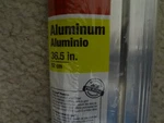 Ace Threshold Low Profile Aluminum W/ Vinyl Seal - Silver 5308127. Fixed Price $18.99.