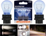 Sylvania Silverstar 3157 26.9/8.3W Two Bulbs Front Turn Signal Parking Upgrade. Fixed Price $13.50.