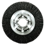 Medium-face Crimped Wire Wheel, 10 In Dia X 1-1/8 Face, 0.014 Steel. Fixed Price $123.66.