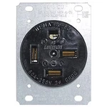 Leviton 8460 Straight Blade Receptacle, 15-60R, A, 250V Ac, 3 Pole, Wire,. Fixed Price $97.99.
