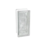 10-PACK 4X8X3 In. Wave Pattern Glass Blocks (actual 3.75X7.75X3.12 In). Fixed Price $96.46.