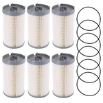 6PCS Fuel Water Separator With O-ring For Baldwin Donaldson Freightliner Paccar. Fixed Price $78.88.