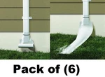 Thermwell DE46WH 46" White Roll Up Automatic Downspout Extenders - Pk. Fixed Price $92.78.