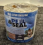 Mfm Peel & Seal 6" X 33.5' Roofing Membrane Waterproof Aluminum. Fixed Price $34.43.