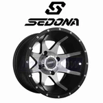 Sedona Front Storm Wheel For 2007-2012 Yamaha YFM350 Grizzly Irs 4X4 Auto Ka. Fixed Price $137.66.